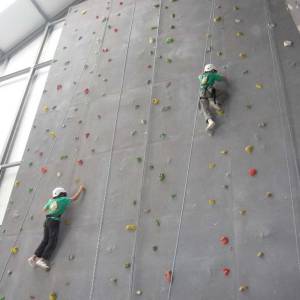 Escalada en rocódromo