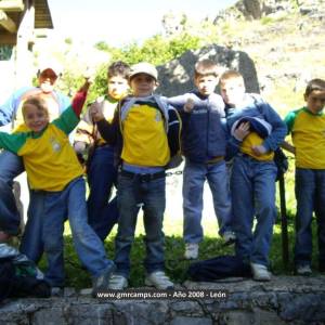 Campamentos de inglés en León 2008