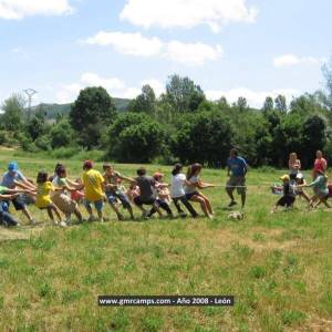 Campamentos de inglés en León 2008