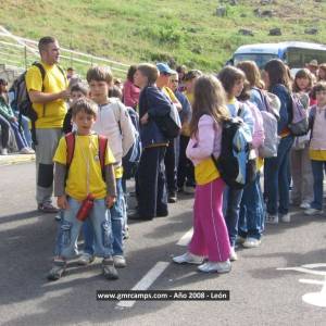 Campamentos de inglés en León 2008