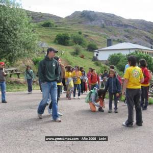 Campamentos de inglés en León 2008