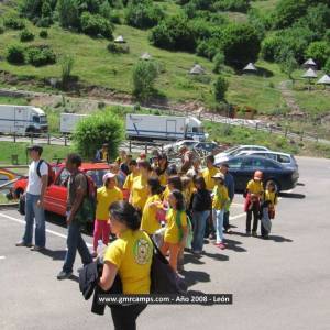 Campamentos de inglés en León 2008