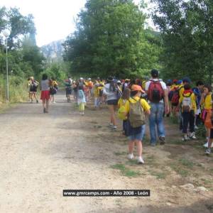 Campamentos de inglés en León 2008