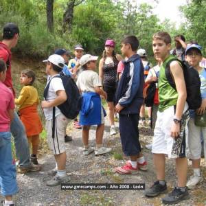 Campamentos de inglés en León 2008