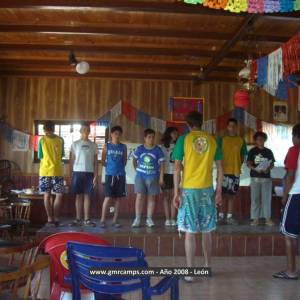 Campamentos de inglés en León 2008