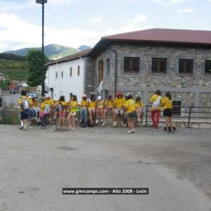 Campamentos de inglés en León 2008