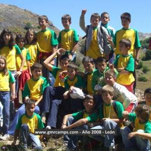 Campamentos de inglés en León 2008