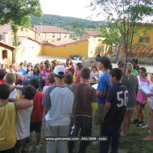 Campamentos de inglés en León 2008