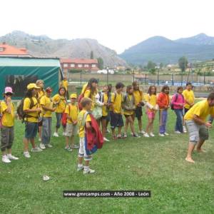 Campamentos de inglés en León 2008