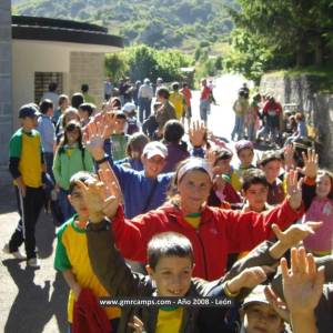 Campamentos de inglés en León 2008