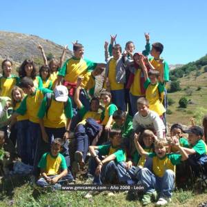 Campamentos de inglés en León 2008