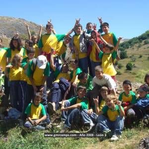 Campamentos de inglés en León 2008