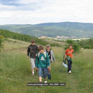 Campamentos de inglés en León 2008