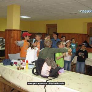 Campamentos de inglés en León 2008