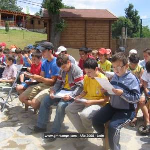 Campamentos de inglés en León 2008