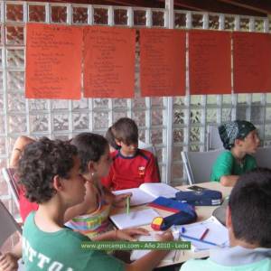 Resumen campamento de inglés en León 2010