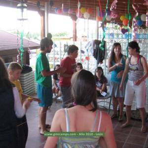 Resumen campamento de inglés en León 2010