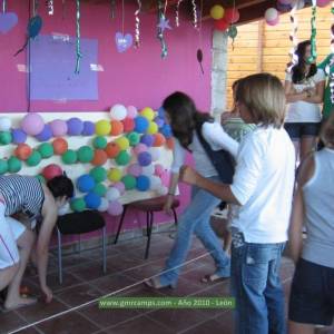 Resumen campamento de inglés en León 2010