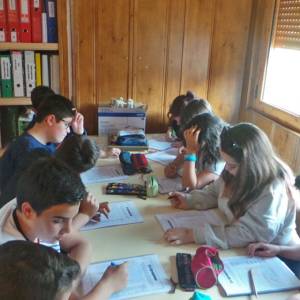 Primer día de campamento IES Adaja