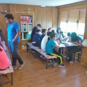 Primer día de campamento IES Adaja