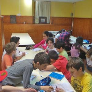 Primer día de campamento IES Adaja