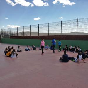 Primer día de campamento IES Adaja