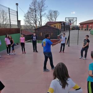 Primer día de campamento IES Adaja