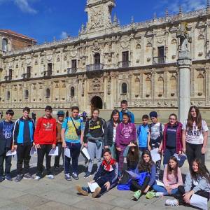 dia de excursión a León Salesianos