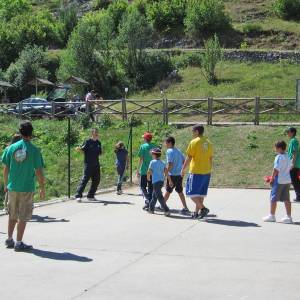 campamento de inglés y basket en 2016