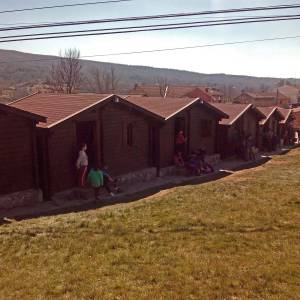 encuentro de colegios en el campamento